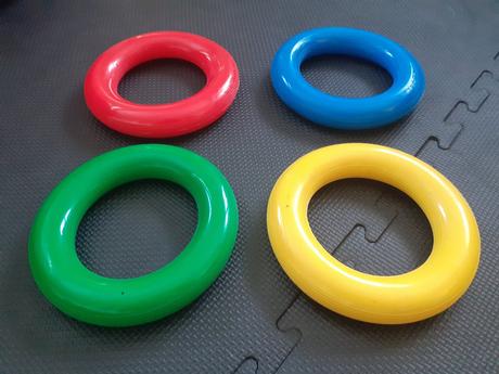 Nafukovacie kruhy ringo gymnic ledraplastic - sada, 