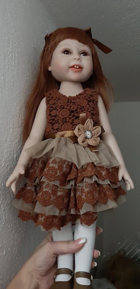 Realistická bábika 42 cm, dievčatko,