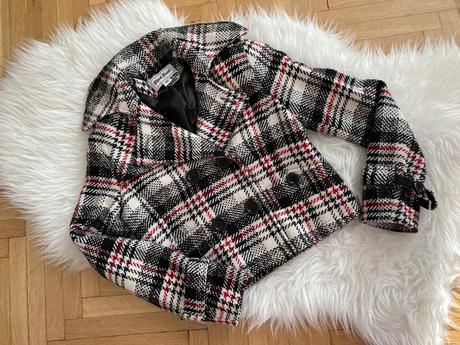 Krátky kabát / vlna - - - nové,