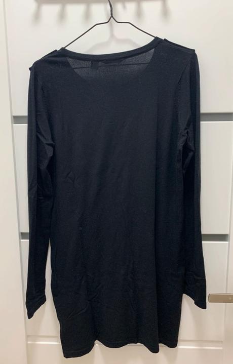 Čierna tunika/šaty z úpletu, esmara,s