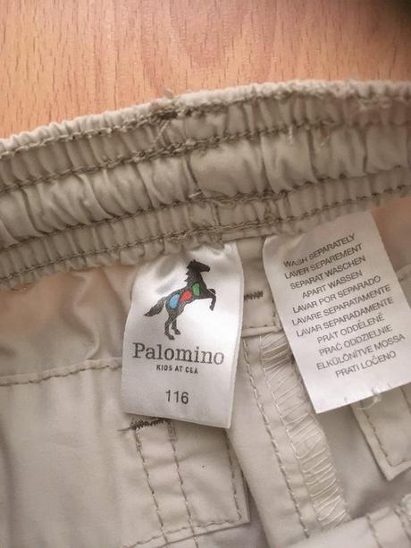 Krátke nohavice, palomino,116