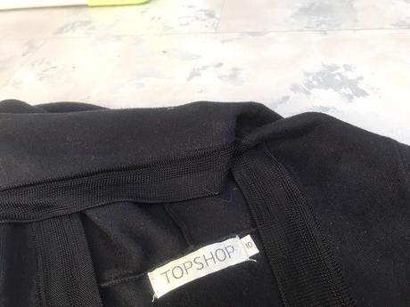 Luxusný svetrík do pása, topshop,m