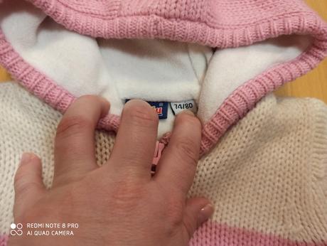 Zatepleny svetrik/kabatik-vel.74/80, lupilu,80