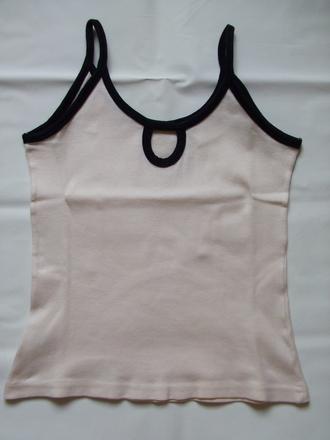 Tielko s kontrastným lemom, xs