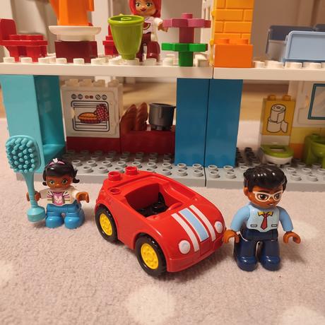 Lego duplo farma, veterinár, dom, stavebné stroje, 