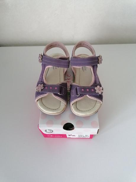 Sandalky fialove s kvietkami, cupcake,29