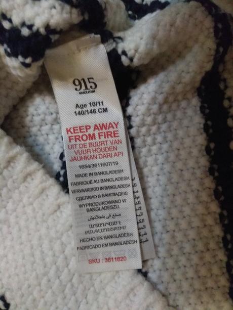 Sveter do pásu, new look,140