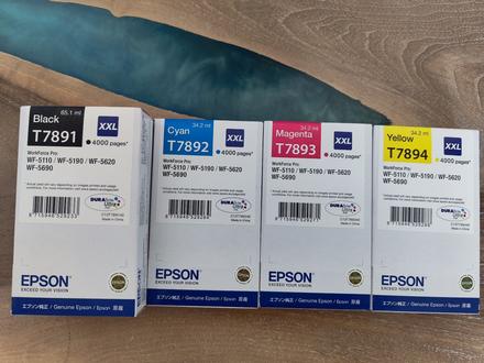 Originálné farby do tlačiarne epson,