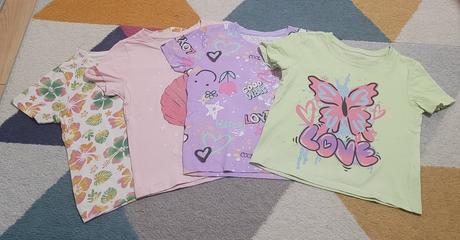 Tričká, primark,116