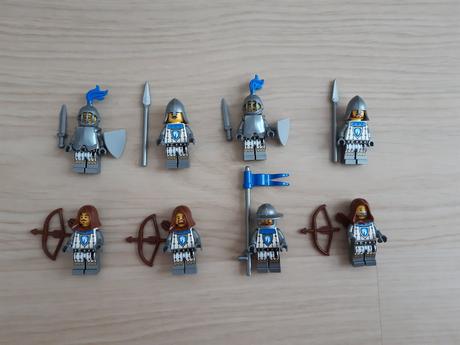 Predám lego mix nových figúrok horse knights, 