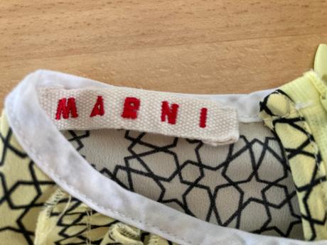 Marni blúzka pre dievča 4- 6 rokov žltá, 116