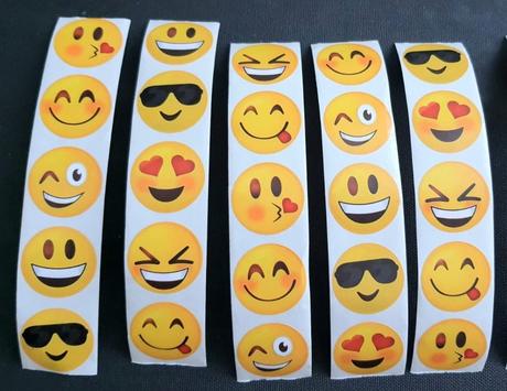 Detské nálepky, rôzne,