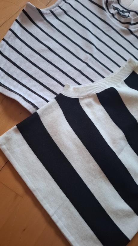 Pruhovane crop topy, mohito,s