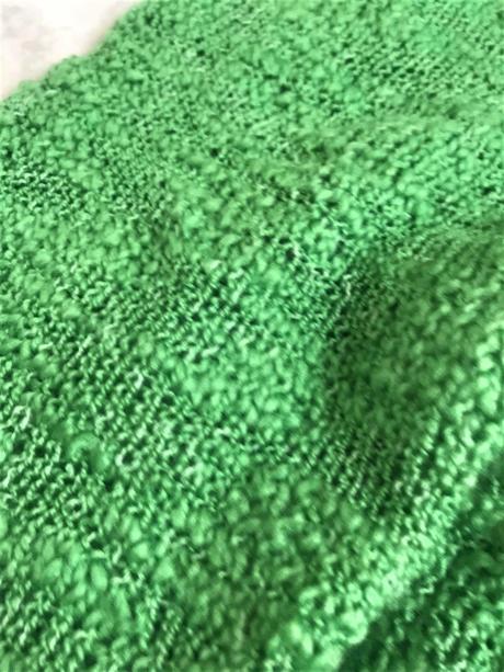 Pletený buklé pulóvrik, xl