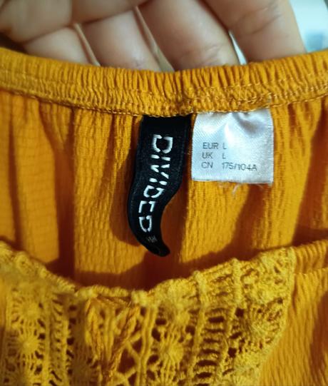 Letný top h&m, l