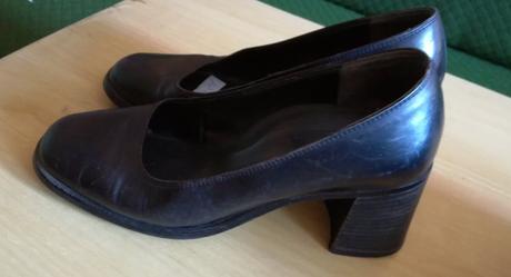 Kožené topánky- lodičky, 37