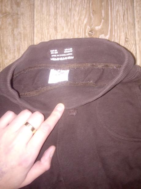 Hnede teplaciky h&m 2-4m ako nové, h&m,68