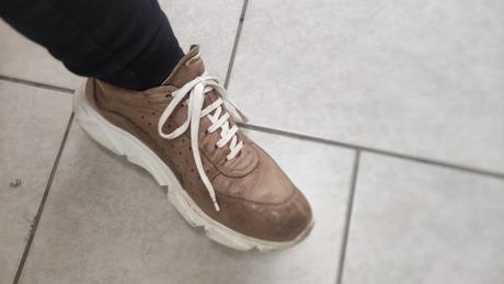 Kožené topánky no name, 40