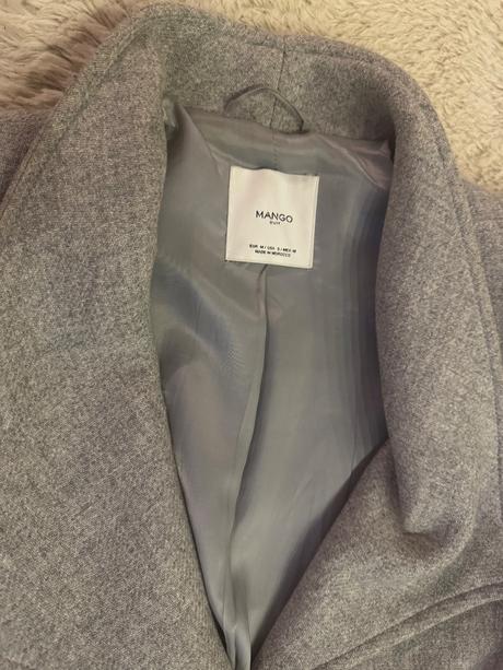 Mango vlnený kabat v.m, mango,m
