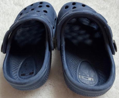 Eu19/20 crocsy kroksy modre detske, 19