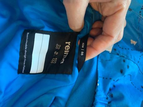 Reima puhuri zimná kombinéza 86/92, reima,86