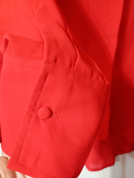 Červená blúzka, esmara,36