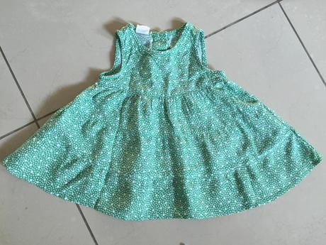 Zelene letne saty zn.h&m c.68, h&m,68