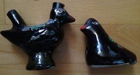 Porcelánové vtáky 2 ks,