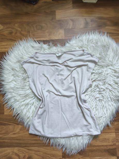Dámske béžové tričko, h&m,m