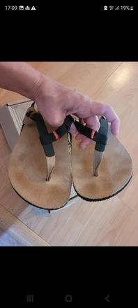 Bosky sandale kozene, vibram podrazky, 40