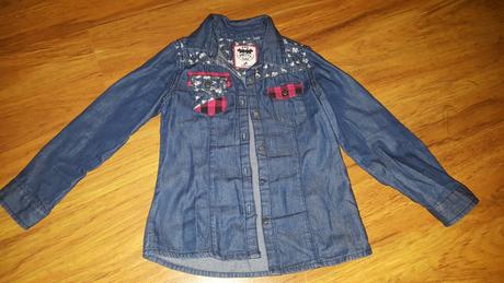 Riflová košela, palomino,104