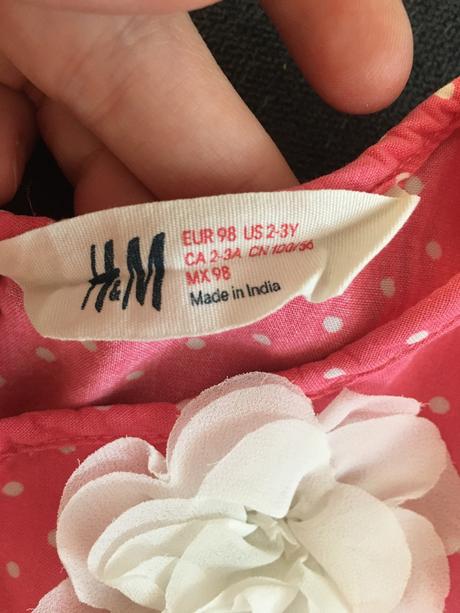 Letne saticky, h&m,98
