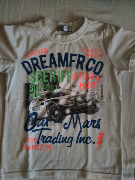 Balík tričiek veľ. 110/116, 104–116