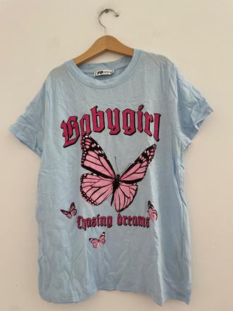 Tričko s motýľom, new yorker,xs