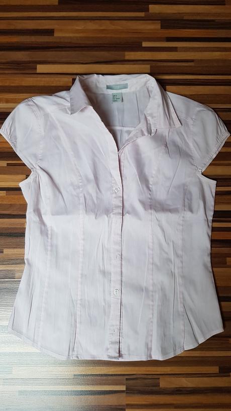 Bledoružova košeľa h&m, h&m,34