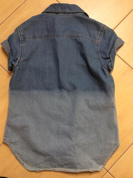 Riflová košeľa, marks & spencer,134