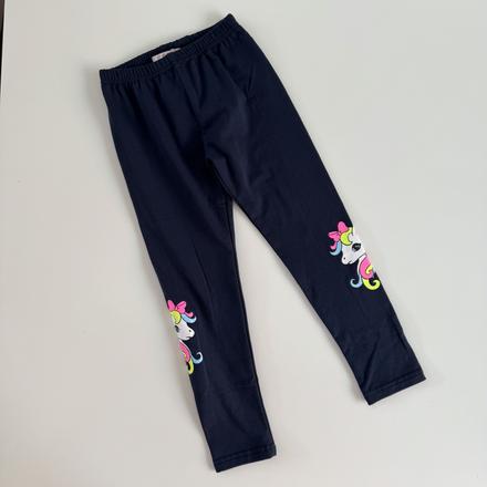 Dievčenské legíny elin tmavomodrá, 128 / 134