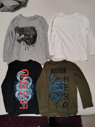 Tričká 4ks, next,122