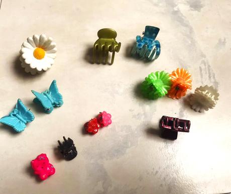 Sada sponiek / štipcov - 10 ks,