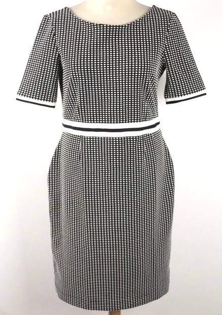 -štrukturované puzdrové šaty next veľ. 40, next,40