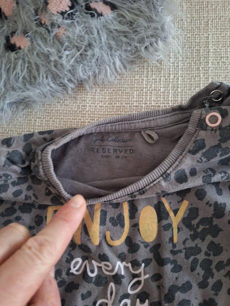 Saty reserved dievcenske plus ciapka, reserved,86
