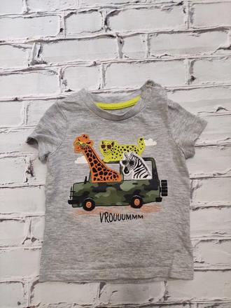 Bavlnené tričko, top stav, pošta grátis, baby club,74