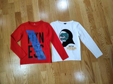 Tričko s dlhým rukávom - 2 kusy, name it,116