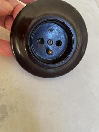 Retro stará zásuvka, 