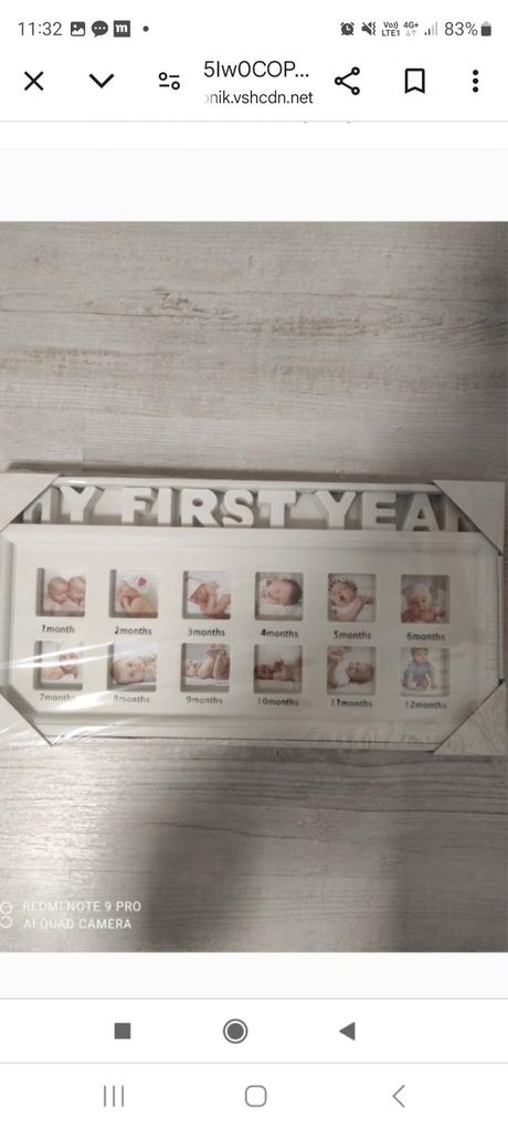 Fotorámiky family a môj prvý rok, 