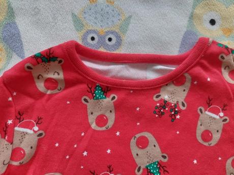 Vianočné tričko so sobíkmi zn.george veľ.68-74, 68