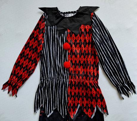 Joker / zombie klaun, exkluzívny kostým v.134-140,