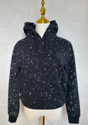Mikina hoodie nočná obloha, xs