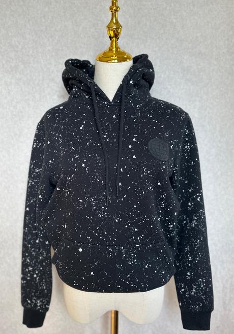 Mikina hoodie nočná obloha, xs