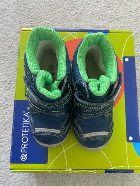 Zimné kožené topanky, protetika,24